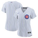 【公式グッズ】MLB カブス レプリカ ユニフォーム Nike ナイキ レディース ホワイト (Women's Nike Official Replica Je...