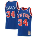 NBA ニックス チャールズ・オークリー ユニフォーム Mitchell & Ness（ミッチェル＆ネス） メンズ ブルー (MNC NBA HWC Mens Swingman Jersey)