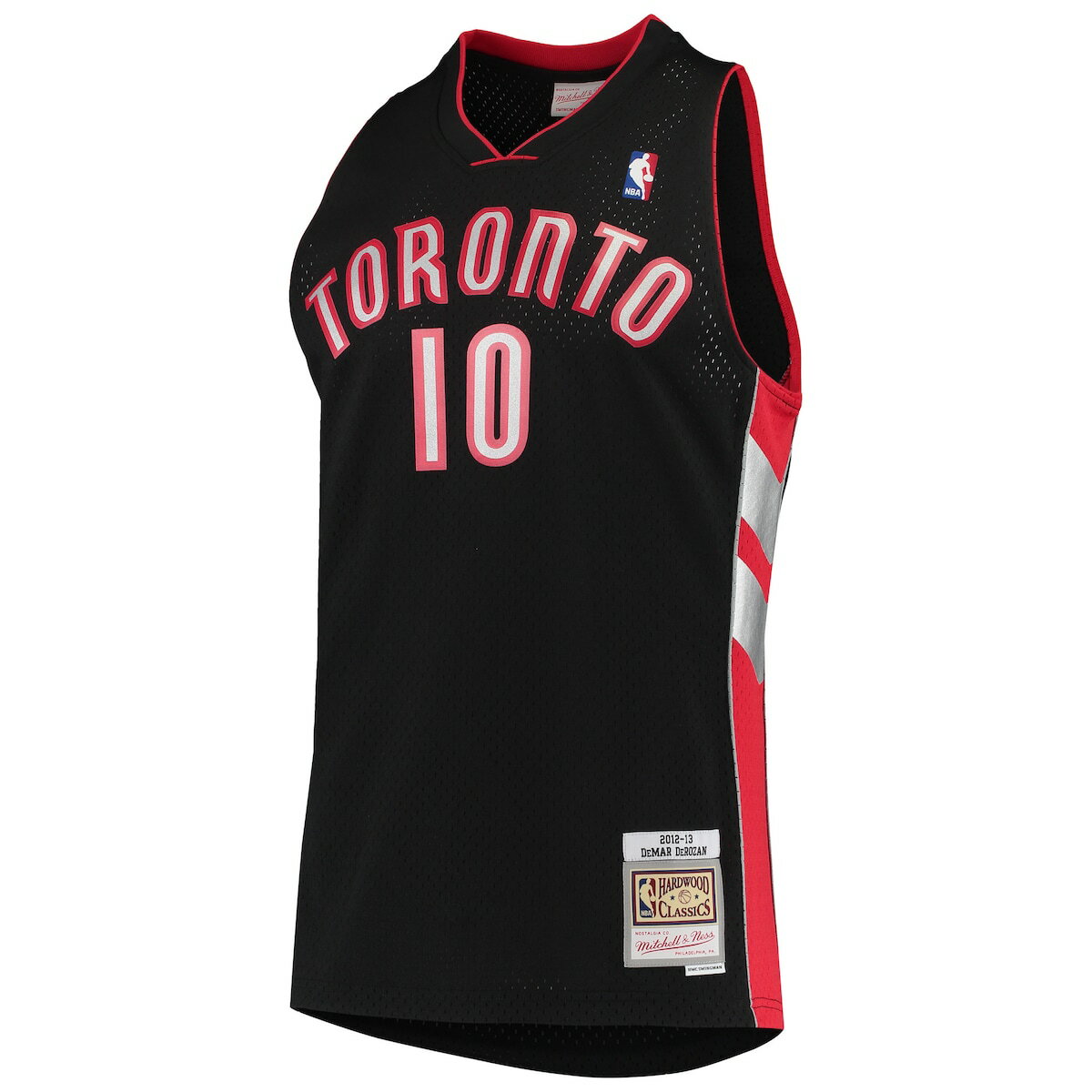 NBA ラプターズ デマー・デローザン ユニフォーム Mitchell & Ness（ミッチェル＆ネス） メンズ ブラック (MNC Mens Swingman Jersey) 2