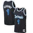 NBA マジック ペニー・ハーダウェイ ユニフォーム Mitchell & Ness(ミッチェル&ネス) メンズ ブラック (MNC NBA HWC Mens ...