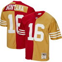 NFL 49ers W[E^i vJ jtH[ Mitchell & Nessi~b`FlXj Y XJ[bg (Men's MNC Split Legacy Jersey)