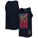 NBA バックス タンクトップ Mitchell & Ness（ミッチェル＆ネス） メンズ ネイビー (Mens MNC HWC Americana Stars and Stripes Tank)