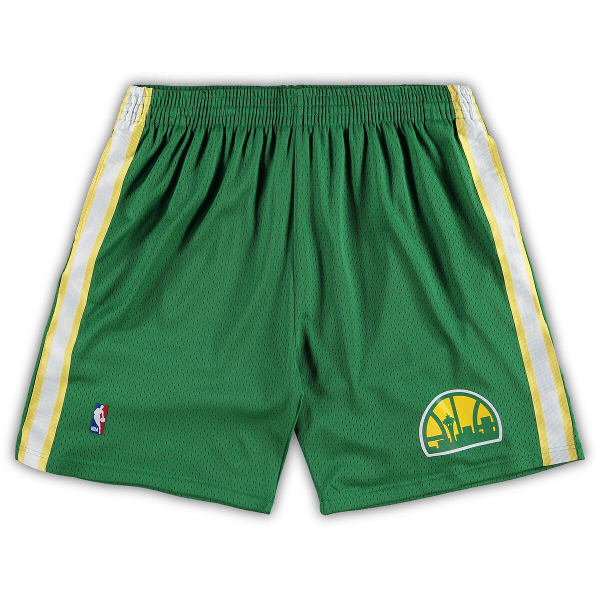 NBA スーパーソニックス カジュアル ショーツ Mitchell & Ness（ミッチェル＆ネス） メンズ グリーン (Mens PRF Hardwood Classics B&T Swingman Shorts)