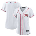 【公式グッズ】MLB レッズ レプリカ ユニフォーム Nike/ナイキ レディース ホワイト (Women's Nike Official Replica Je...