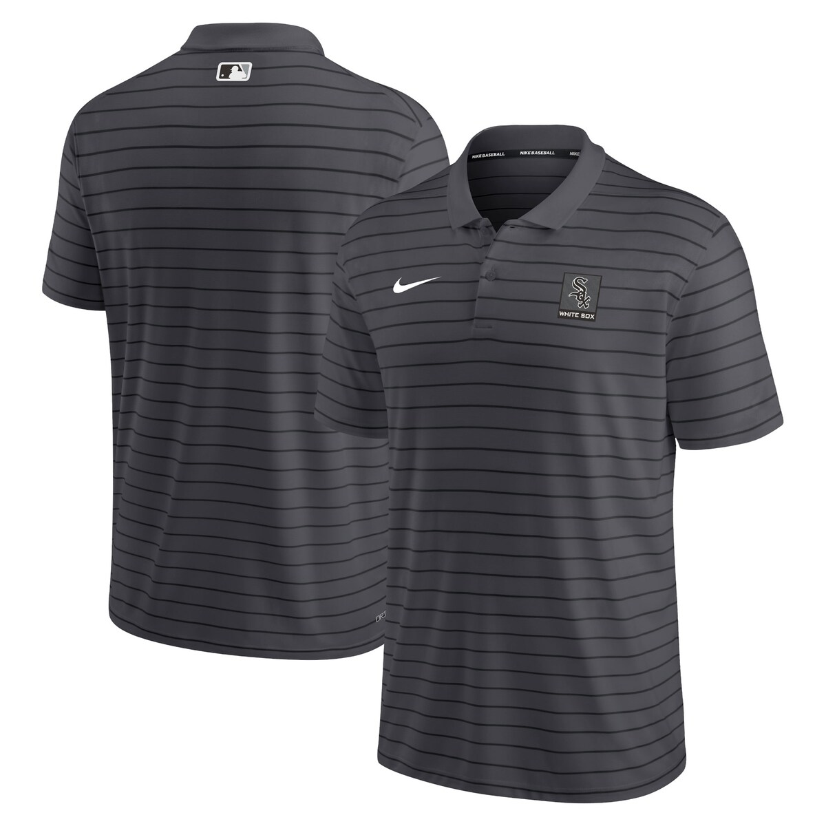 MLB zCg\bNX |Vc Nike iCL Y AXTCg (Men's Nike Authentic Collection Short Sleeve Striped Polo)
