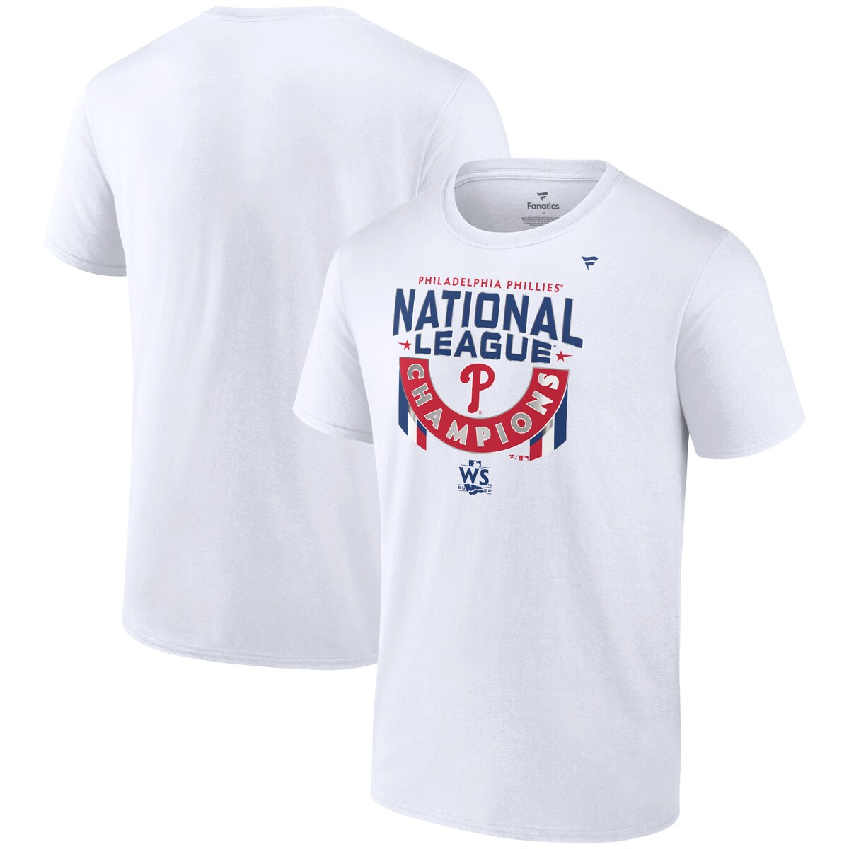 MLB フィリーズ Tシャツ Fanatics（ファナティクス） メンズ ホワイト (MEN'S FANATICS BRANDED LCS LR CHAMP SHORT SLEEVE TEE)