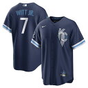 【公式グッズ】MLB ロイヤルズ ボビー・ウィット・Jr レプリカ ユニフォーム Nike ナイキ メンズ ネイビー (Men's Nike Replica C...