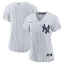 【公式グッズ】MLB ヤンキース レプリカ ユニフォーム Nike ナイキ レディース ホワイト (Women's Nike Official Replica ...