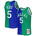 Showcase your timeless love for one of the greatest Dallas Mavericks players of all time in a trendy, distinct way with this 1994/95 Jason Kidd Split Swingman jersey by Mitchell & Ness. The unique Hardwood Classics design featuring vibrant team graphics and Jason Kidd details allows you to boast your fandom loud and proud. Additionally, lightweight construction and breezy mesh fabric bring comfort and breathability to your Dallas Mavericks gear.Machine wash, line drySwingman ThrowbackBrand: Mitchell & NessMesh fabricMaterial: 100% PolyesterOfficially licensedSide splits at waist hemImportedSublimated graphicsWoven jock tagSleevelessHeat-sealed fabric appliques