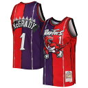 【公式グッズ】NBA ラプターズ トレイシー・マクグレーディ ユニフォーム Mitchell & Ness(ミッチェル&ネス) メンズ パープル (MNC NB...