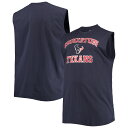 NFL テキサンズ タンクトップ Fanatics（ファナティクス） メンズ ネイビー (22 PRF Men's B&T Muscle Tank)