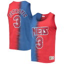 NBA ネッツ ドラゼン・ペトロヴィッチ タンクトップ Mitchell & Ness（ミッチェル＆ネス） メンズ ブルー (MNC NBA MEN'S TIE DYE COTTON N&N TANK)