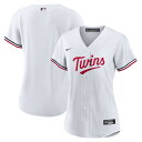 【公式グッズ】MLB ツインズ レプリカ ユニフォーム Nike ナイキ レディース ホワイト (Women's Nike Official Replica J...