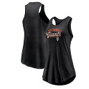 MLB ジャイアンツ タンクトップ Fanatics（ファナティクス） レディース ブラック (22 OPP MLB WOMEN'S SIMPLICITY LOOSE FIT SWING TANK)