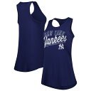 MLB ヤンキース タンクトップ Fanatics（ファナティクス） レディース ネイビー (22 OPP MLB WOMEN'S SIMPLICITY LOOSE FIT SWING TANK)