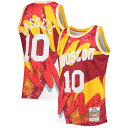 Honor one of the best players to ever suit up for the Houston Rockets with this 1993/94 Sam Cassell Hyper Hoops Swingman jersey from Mitchell & Ness. Only the most exciting sublimated design can be used to commemorate the highlight plays and clutch shots he made throughout his career, which is exactly what you are getting in this top. Cozy mesh fabric helps keep you comfortable so you can show off your fandom of Sam Cassell.Officially licensedSwingman ThrowbackMaterial: 100% PolyesterMachine wash, line dryMesh fabricWoven jock tagSide split hemImportedSublimated designBrand: Mitchell & NessTackle twill numbers and letteringCrew neck