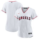 【公式グッズ】MLB エンゼルス レプリカ ユニフォーム Nike ナイキ レディース ホワイト (Women's Nike Official Replica ...