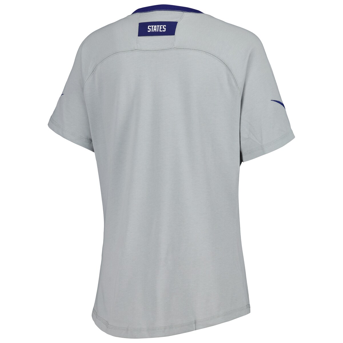 【公式グッズ】NATIONAL TEAM アメリカ代表 シャツ Nike/ナイキ レディース グレイ (NIK HO22 Women's Travel SS Top)