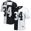 NFL レイダース ボー・ジャクソン レプリカ ユニフォーム Mitchell & Ness（ミッチェル＆ネス） メンズ ブラック (Men's MNC Split Legacy Jersey)