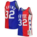 NBA ネッツ ジュリアス・アービング ユニフォーム Mitchell & Ness(ミッチェル&ネス) メンズ ブルー (MNC NBA SPLIT SWIN...