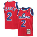 Your kiddo may be a newcomer to the NBA, but they still take the time to honor one of the best to wear the Washington Bullets' uniform. Before the next game tips off, help your youngster pay homage to the franchise's storied past while also recognizing one of its all-time brightest stars with this Chris Webber Hardwood Classics Swingman jersey from Mitchell & Ness. Its throwback-inspired design and player-specific graphics are sure to remind fellow fans of all their favorite Washington Bullets moments.Machine wash, tumble dry lowBrand: Mitchell & NessWoven jock tag at waist hemSwingman ThrowbackStitched tackle twill name and numbersMaterial: 100% PolyesterImportedOfficially licensedSide splits at waist hemHeat-sealed NBA Logoman