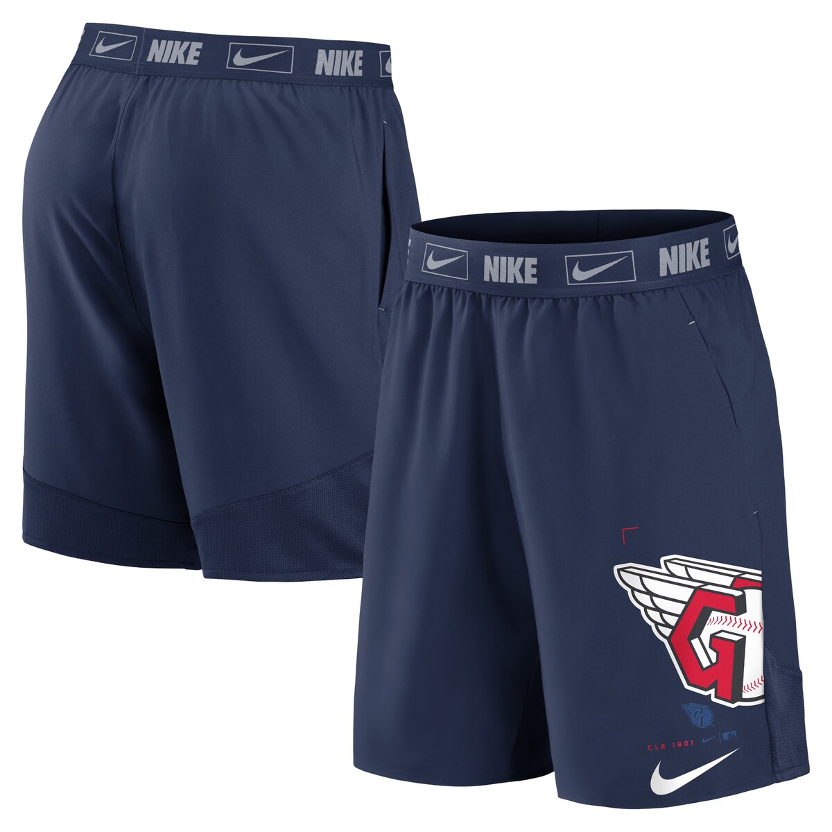 ナイキ ルームウェア メンズ MLB インディアンス ショートパンツ Nike ナイキ メンズ ネイビー (23 Men's Nike Bold Express Short)