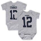 NFL カウボーイズ ロジャー・ストーバック ロンパース Mitchell & Ness（ミッチェル＆ネス） ベビー ヘザーグレイ (Newborn Mainliner Retired Player Creeper)