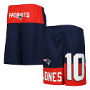 【公式グッズ】NFL ペイトリオッツ マック・ジョーンズ レプリカ ショーツ Outerstuff(アウタースタッフ) キッズ ネイビー (23 Youth Player N&N Shorts)