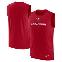 NFL バッカニアーズ タンクトップ Nike ナイキ メンズ レッド (Men's NIKE Sleeveless Muscle Trainer Tank)