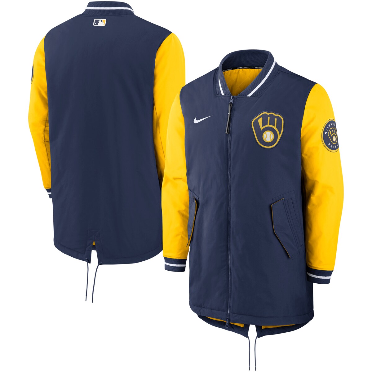 MLB u[Y WPbg Nike iCL Y lCr[ (Men's Nike Authentic Collection Dugout Jacket)