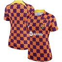 【公式グッズ】ラ・リーガ バルセロナ プレマッチトップ Nike ナイキ レディース イエロー (NIK S23 Women's Pre-Match Top)