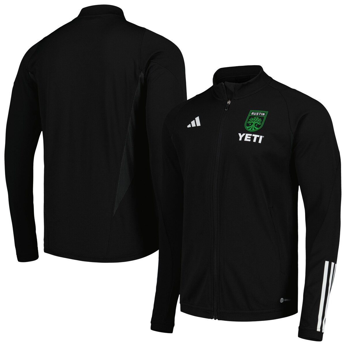 MLS オースティンFC ジャケット Adidas（アディダス） メンズ ブラック (ADI S23 Men's Training Jacket)