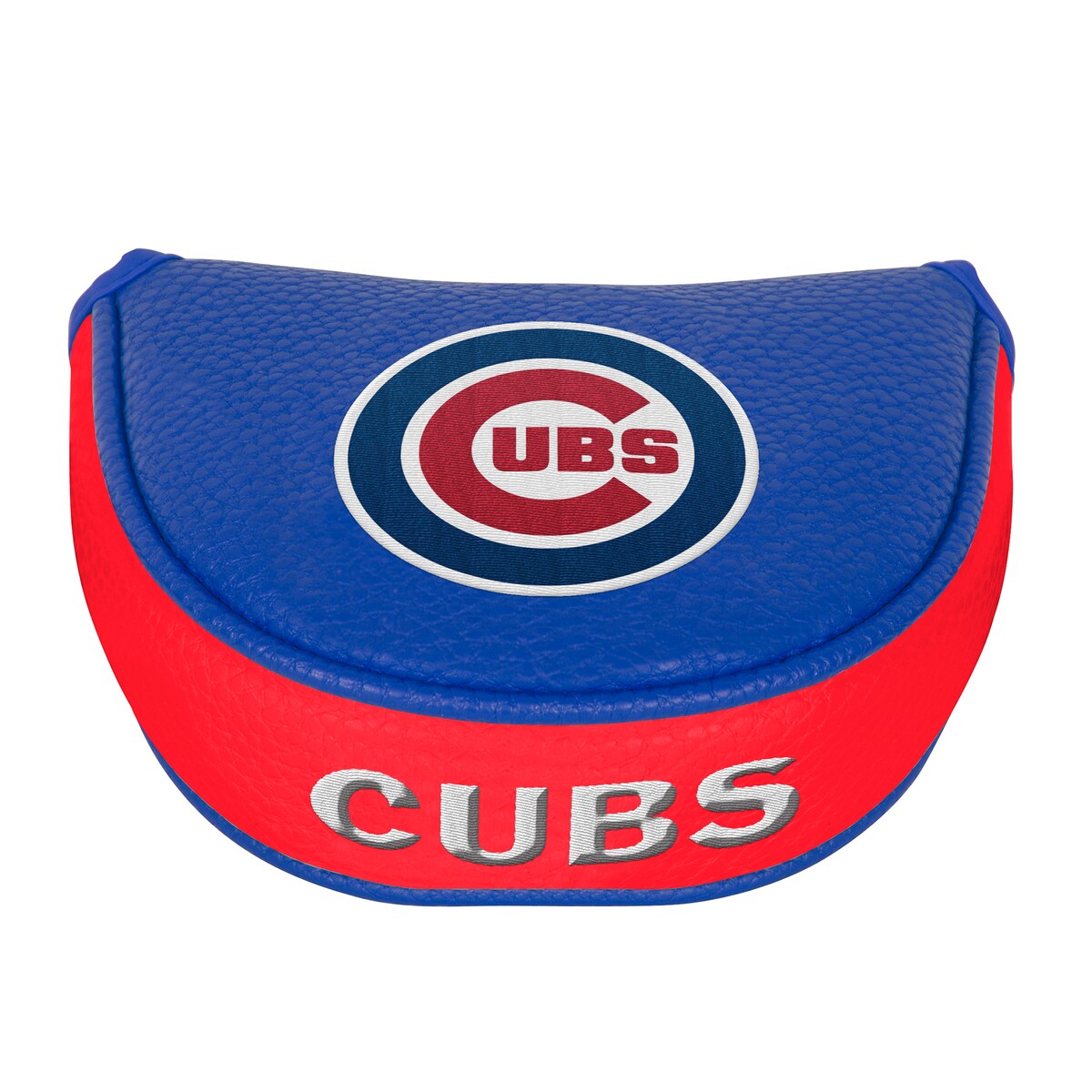 Showcase your devout Chicago Cubs fandom out on the green with this mallet putter cover from WinCraft. On top of shielding your club against minor scratches and dents, it features bold Chicago Cubs graphics others can't miss while you're playing a round of 9 or 18.ImportedFits most standard mallet puttersSurface washableEmbroidered graphicsOfficially licensedBrand: WinCraft