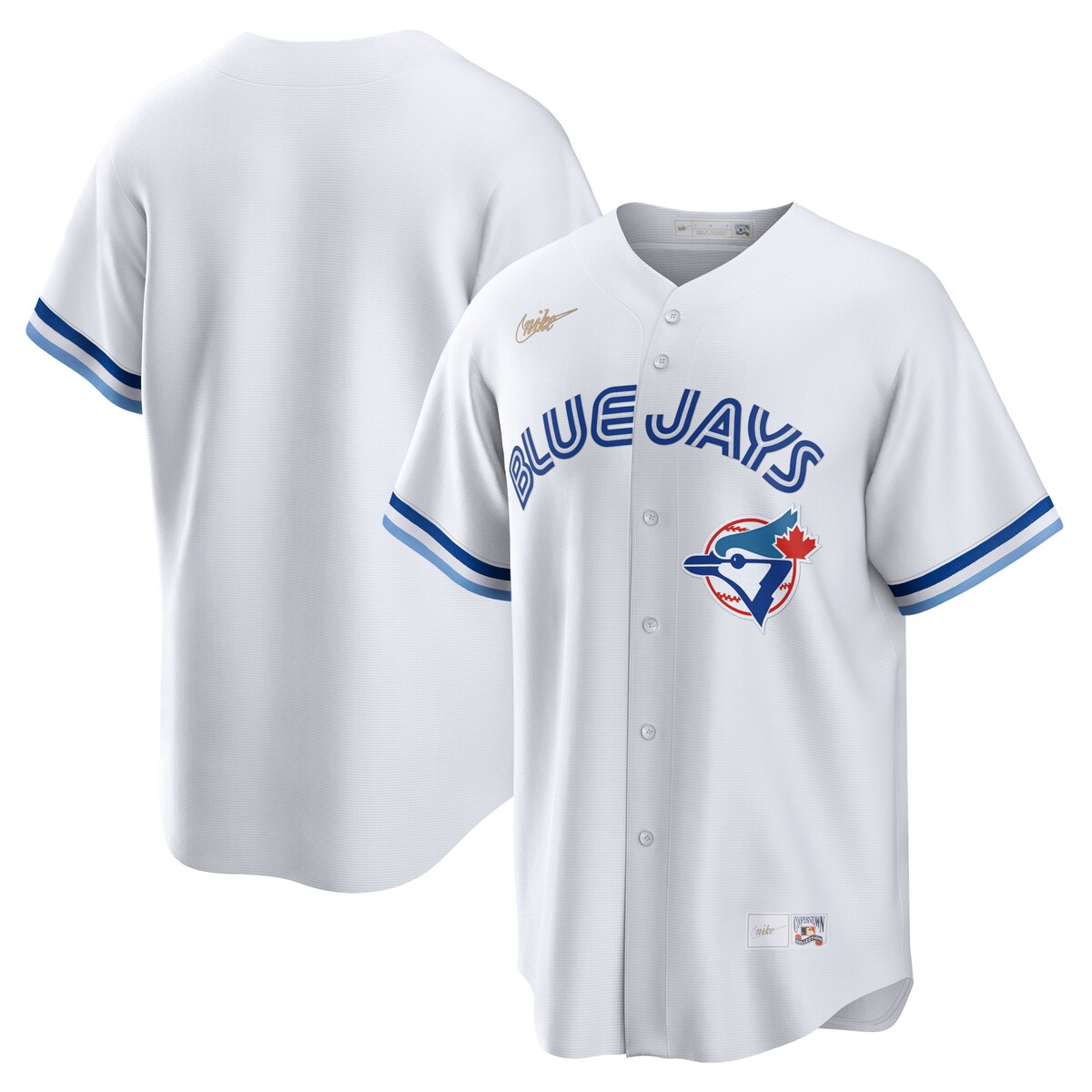 MLB ブルージェイズ ユニフォーム Nike ナイキ メンズ ホワイト (MLB Nike Men's Official Cooperstown Team Jersey)