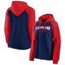 【公式グッズ】MLB インディアンス プルオーバー パーカー Fanatics(ファナティクス) レディース レッド (Women's FB Recharged Pullover Hoodie)(4)