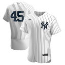 Whether you're watching from the couch or within the stadium, you'll be the biggest New York Yankees fan around when you sport this Gerrit Cole Home Authentic Player Jersey! This Nike jersey features bold New York Yankees graphics that will showcase your team pride no matter where you watch the game. Pair this jersey with your favorite New York Yankees hat to create the ultimate fan look.Authentic JerseyJersey Color Style: HomeFull-button frontWorn by players on fieldMLB Batterman CFX patch on center back neckMachine washMaterial: 100% PolyesterRounded hemSewn-on tackle twill graphicsImportedOfficially licensedBrand: NikeFit: Athletic cutMoisture-wicking fabric