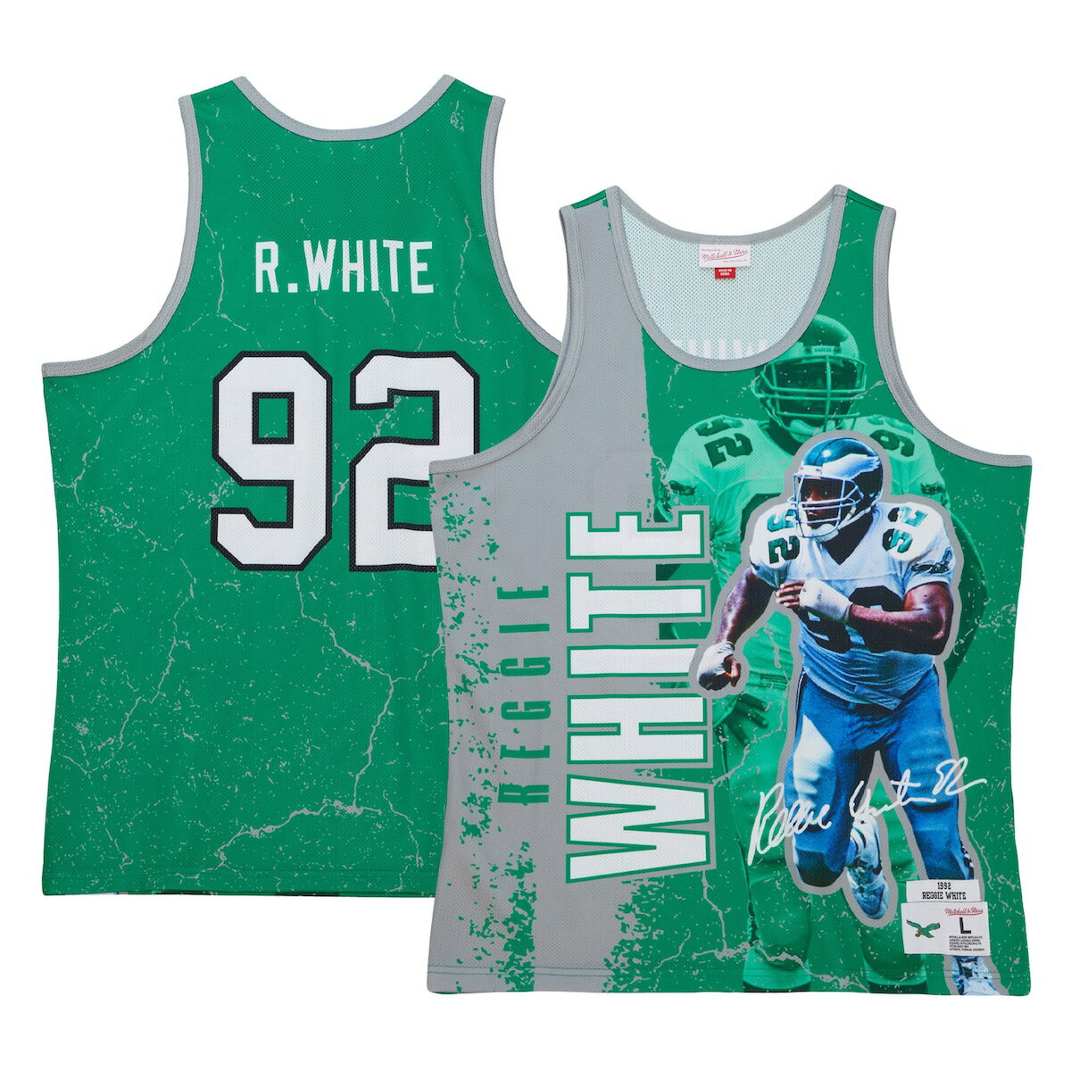 NFL C[OX W[EzCg ^Ngbv Mitchell & Nessi~b`FlXj Y O[ (Men's NFL N&N Player Burst Tank)