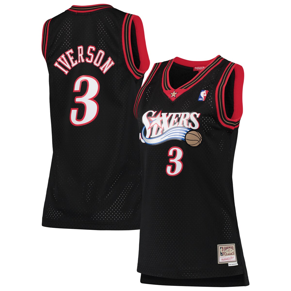 NBA 76ers AEACo[\ jtH[ Mitchell & Nessi~b`FlXj fB[X ubN (Womens MNC Swingman Jersey)