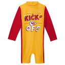 NFL チーフス 水着 Outerstuff（アウタースタッフ） トドラー ゴールド (23 Toddler Wave Runner LS Wetsuit)