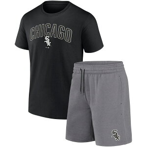 MLB ۥ磻ȥå 硼ȥѥ Fanaticsʥեʥƥ  ֥å (MEN'S COMBO ARCH AND PANT SHORT SLEEVE TEE MLB)