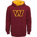 If your kiddo is a die-hard Washington Commanders fan, then be sure to add this Prime hoodie to their rotation. It features a bold team logo embroidered on the front, accented by a team-color hood lining. This midweight pullover is sure to keep your young fan warm and snug while they cheer the Washington Commanders on to victory.Officially licensedHoodedPulloverEmbroidered fabric appliqueFront pouch pocketMachine wash, tumble dry lowMaterial: 60% Cotton/40% PolyesterImportedBrand: OuterstuffLong sleeveMidweight hoodie suitable for moderate temperatures