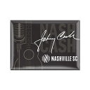 Nashville SC plays with the same grittiness as the Man in Black, making this collaboration between the two a perfect fit. This 2.5" x 3.5" Metal Fridge Magnet from WinCraft honors the Music City native with commemorative graphics blending his legacy with iconic Nashville SC logos. Celebrate the coming together of two key pieces of Nashville history with this sweet Nashville SC gear.Made in the USAOfficially licensedMaterial: 100% MetalBrand: WinCraft