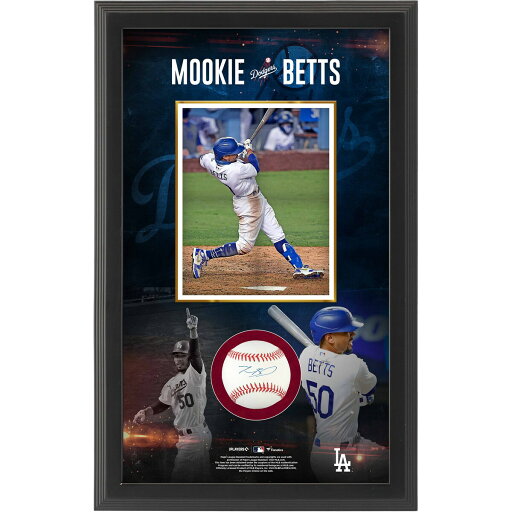 【MLB公式ホログラム付】MLB ドジャース ムーキー・ベッツ 直筆サイン ボール Fanatics Authentic/ファナティクスオーセンティック (Aut 25.5x16.25 Baseball Shadow Box) 【MLB公式ホログラム付】MLB ドジャース ムーキー・ベッツ 直筆サイン ボール Fanatics Authentic/ファナティクスオーセンティック (Aut 25.5x16.25 Baseball Shadow Box)
