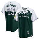 Add a truly unique piece of Colorado Rockies gear to your collection with this Charlie Blackmon City Connect Replica Team jersey from Nike. Its team-exclusive graphics inspired by the beautiful mountain ranges and bold adventures of Colorado are straight from the same uniforms the Rockies wear. The breathable polyester fabric and lightweight fit help you stay comfortable through every inning.ReplicaJersey Color Style: AlternateMachine wash, tumble dry lowStandard fitShort sleeveImportedOfficially licensedMaterial: 100% PolyesterMLB Batterman logo on back neckShort sleeveBrand: NikeFull-button frontHeat-applied twill team and player detailsRounded hem with satin woven jock tag