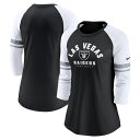 NFL 쥤 T Nike ʥ ǥ ֥å (23 Women's 3/4 Sleeve Lightweight Fashion Raglan Top)