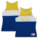 NBA ウォリアーズ タンクトップ Mitchell & Ness（ミッチェル＆ネス） メンズ ロイヤル (23 NBA SPECIAL SCRIPT TANK TOP)