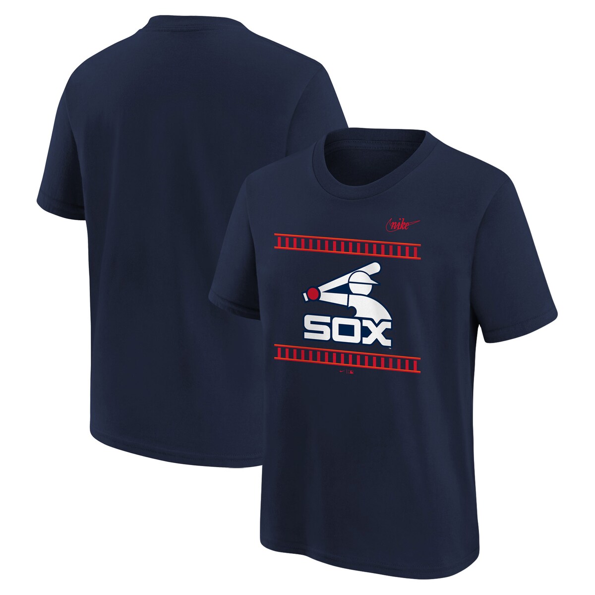 楽天Fanatics公式ストア 楽天市場店MLB ホワイトソックス Tシャツ Nike ナイキ キッズ ネイビー （YOUTH NIKE LOCAL SS TEE）
