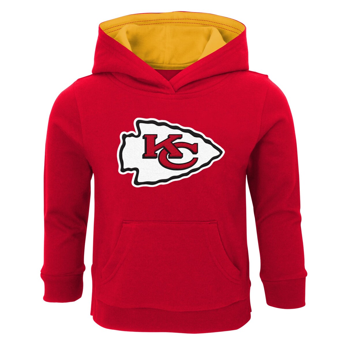 【公式グッズ】NFL チーフス プルオーバー パーカー Outerstuff トドラー・幼児サイズ レッド (23 Toddler Fan Gear Prime PO Hood)(4)