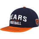 NFL ベアーズ アジャスタブルキャップ Outerstuff（アウタースタッフ） キッズ ネイビー (NFL Youth Lock Up Flat Brim Snapback)