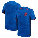 Look and feel like the real deal by adding this 2023 Away Authentic Jersey to your game day wardrobe. This Nike jersey features Dri-FIT technology that keeps you dry and comfortable for all 90 minutes of the match. Its replica design and USWNT graphics will have you feeling like you're part of the squad when the team takes the pitch on matchday.Officially licensedAuthenticMaterial: 100% PolyesterDri-FIT technology wicks away moistureMachine wash gentle or dry clean. Tumble dry low, hang dry preferred.Sewn on embroidered team crest on left chestBrand: NikeImportedTagless collar for added comfortVentilated mesh panel insertsWoven Authentic Nike jock tag on left hemEmbroidered Nike logo on right chest